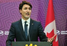 Canada’s Trudeau calls upon West to stand against China