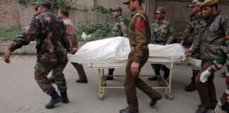 Another Indian army officer committed suicide in occupied Kashmir
