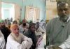 جیکب آباد : علامہ محمد حنیف کھوسہ چاندان تعلقہ ٹھل کی جامع مسجد میں خطاب کررہے ہیں