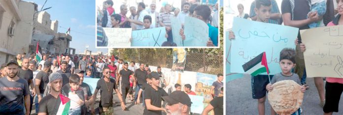 لبنان: مقامی وزیر کی پناہ گزینوں کے خلاف شرانگیزی پر فلسطینی تارکین وطن احتجاج کررہے ہیں