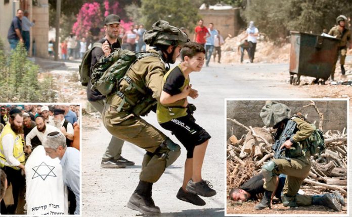 مغربی کنارا: قابض صہیونی فوج فلسطینی بچے اور نوجوان کو پکڑ رہی ہے‘ حملے میں مرنے والی یہودی آبادکار کی لاش آخری رسومات کے لیے لائی جارہی ہے
