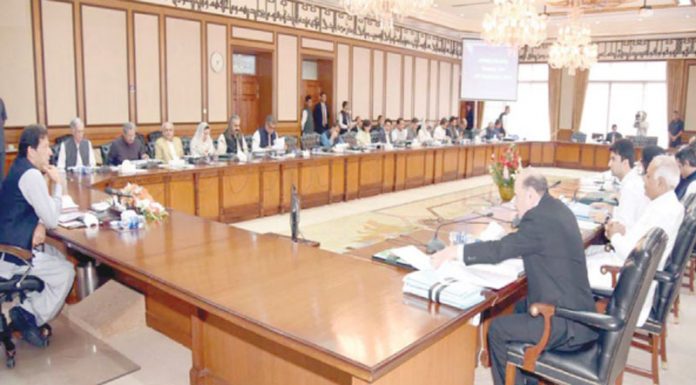 اسلام آباد: وزیراعظم عمران خان کی زیر صدارت وفاقی کابینہ کا اجلاس ہورہاہے