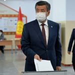 Kyrgyz President Sooronbay Jeenbekov _ Voting