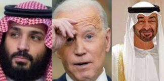 سعودی عرب اور یو اے ای سربراہان کا امریکی صدر کا فون سننے سے انکار