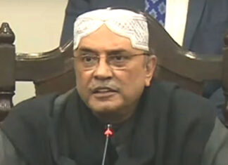 Zardari's concern