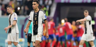  جرمنی فٹبال ورلڈکپ سے باہر، اسپین اور جاپان ناک آﺅٹ مرحلے میں پہنچ گئے