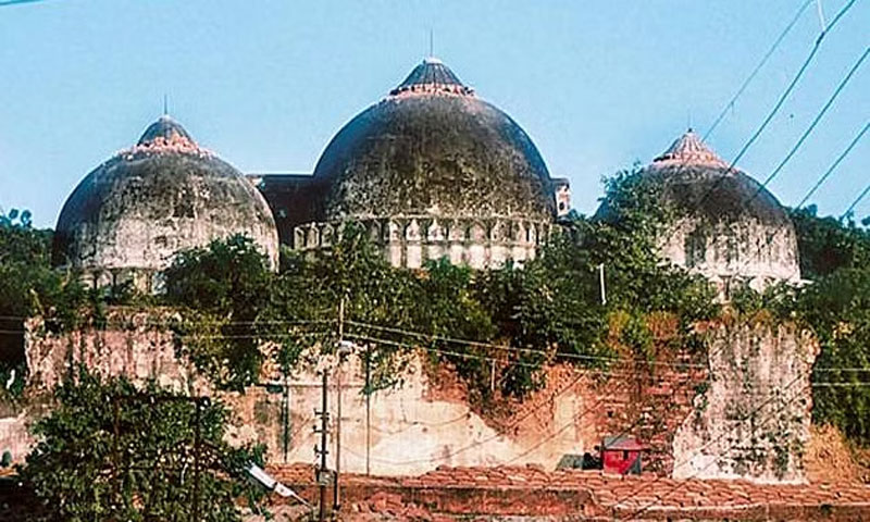 پاکستان کا بھارت پر بابری مسجد کو اسکی اصل جگہ دوبارہ تعمیر کرنے پر زور