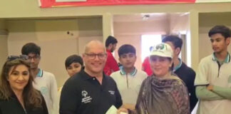 انٹرنیشنل اسپیشل اولمپک کینیڈا کے ہیڈکوچ پاکستانی کوچز کو تربیت دینے کیلئے کراچی پہنچ گئے