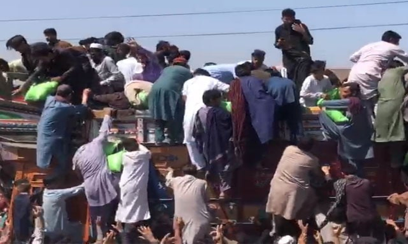 راشن تقسیم بھگدڑ مچنے سے 11 افراد جاں بحق، متعدد زخمی