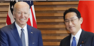 بائیڈن کی جاپانی وزیراعظم سے ملاقات، دفاعی تعاون بڑھانے پر اتفاق